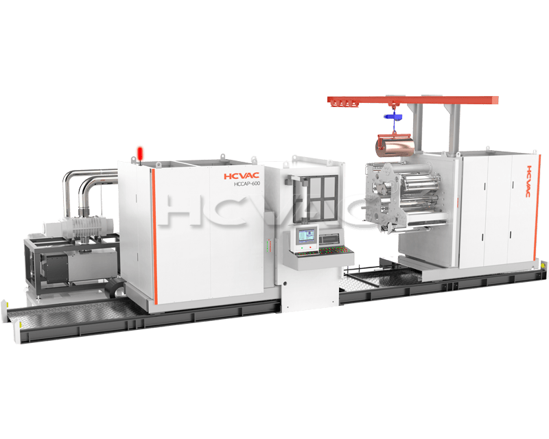 Roll to Roll Vacuum Coating Machine for Capacitor Metallized Film