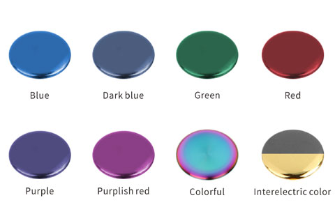 pvd coating color